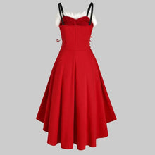Load image into Gallery viewer, Asymmetric Christmas Dress
