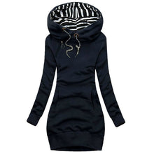 Load image into Gallery viewer, Sweatshirt Winter Long-Sleeved Hoodie Dress
