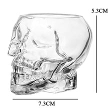 Load image into Gallery viewer, Skull Wine Glass
