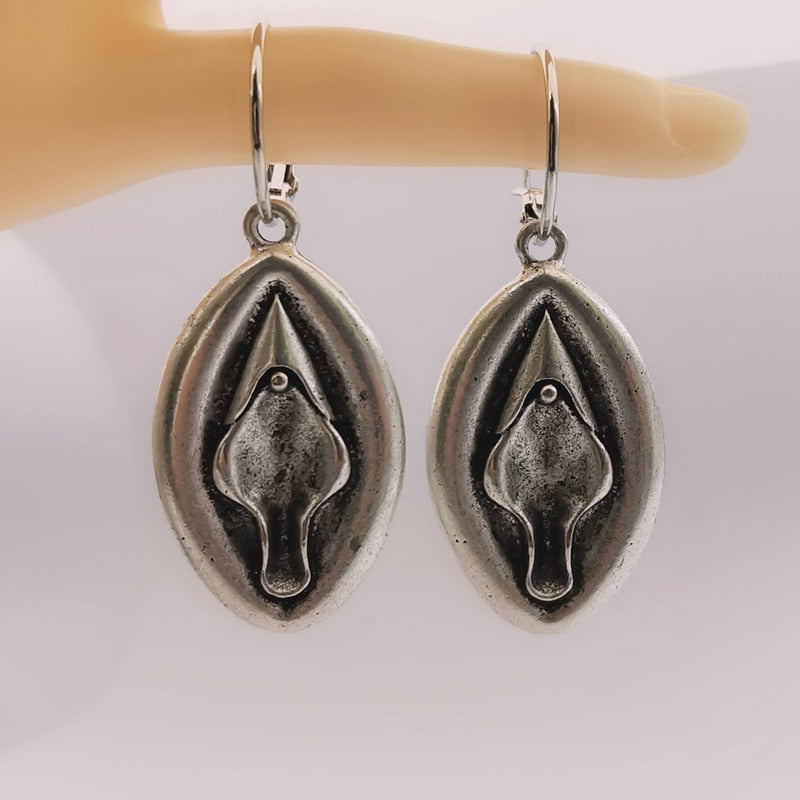 Vagina Dangle Earrings