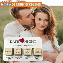 Load image into Gallery viewer, Wooden Dice Set Date Night Ideas Gameg
