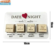 Load image into Gallery viewer, Wooden Dice Set Date Night Ideas Gameg
