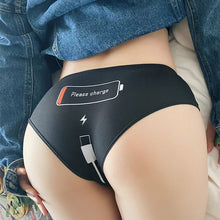 Load image into Gallery viewer, Please Charge Low Waist Panties
