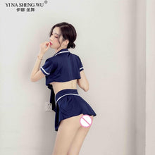 Load image into Gallery viewer, Sexy Stewardess Cosplay Costume
