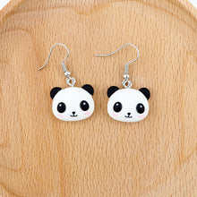Load image into Gallery viewer, Panda Earrings
