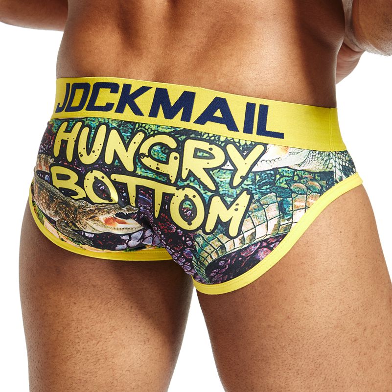 JOCKMAIL Playful Print Men's Briefs Underwear