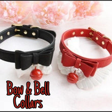 Load image into Gallery viewer, Bow &amp; Bell Collars
