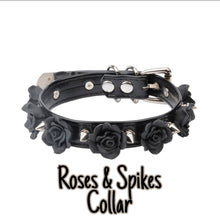 Load image into Gallery viewer, Rose Studded Collars
