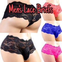 Load image into Gallery viewer, Lace Briefs Underwear

