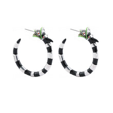 Load image into Gallery viewer, Beetlejuice Sandworm Earrings
