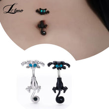 Load image into Gallery viewer, Retro Cat Navel Rings
